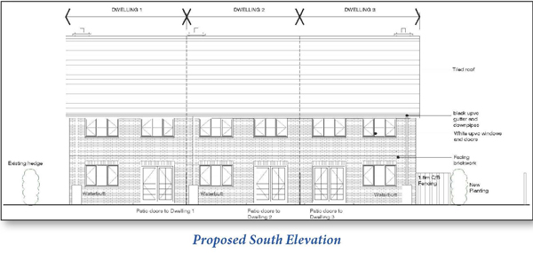 Lot: 96 - FREEHOLD SITE WITH PLANNING FOR THREE HOUSES - 